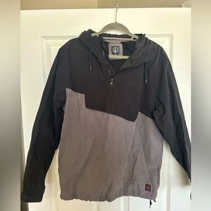 Volcom quarter-zip windbreaker with hood (Men’s)